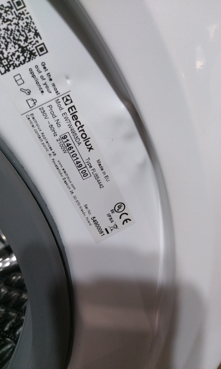 Lave-linge Sechant 9 kg Reconditionné ELECTROLUX EW7W4953DAele