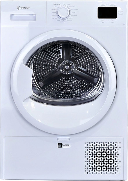 Seche-linge Pompe à Chaleur 8 kg Reconditionné INDESIT CYSD83DWWFR