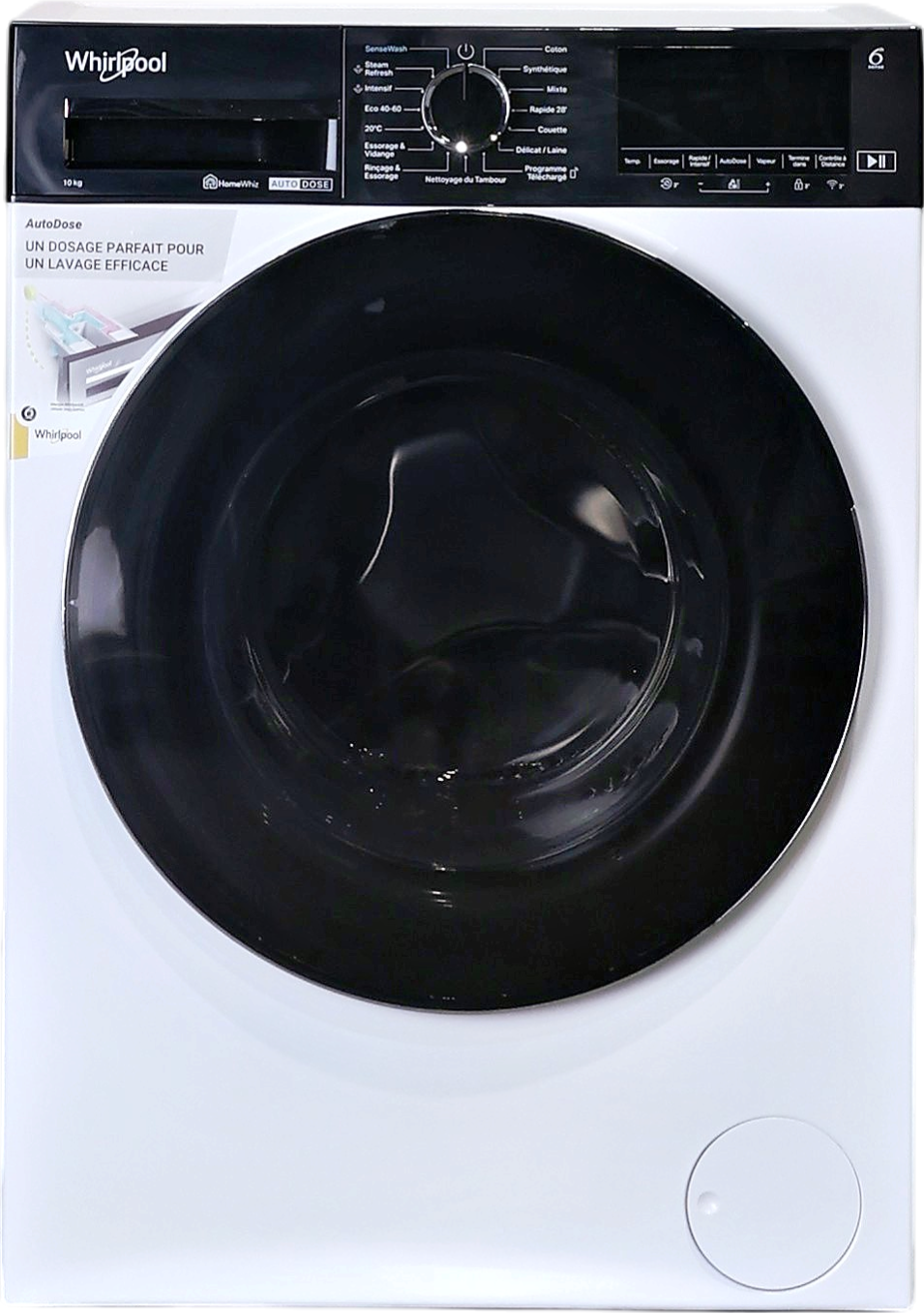 Lave-linge Hublot 10 kg Reconditionné WHIRLPOOL W0M011WADSFR