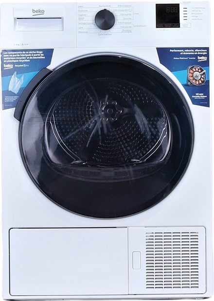 Seche-linge Pompe à Chaleur 8 kg Reconditionné BEKO DH8512CA0W