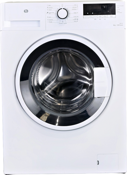 Lave-linge Hublot 8 kg Reconditionné ESSENTIEL B ELF814b1mi
