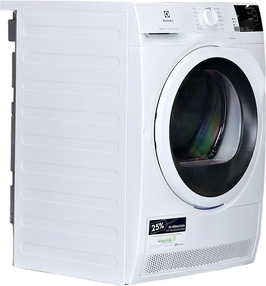 Seche-linge Pompe à Chaleur 8 kg Reconditionné ELECTROLUX EW7H5110RO