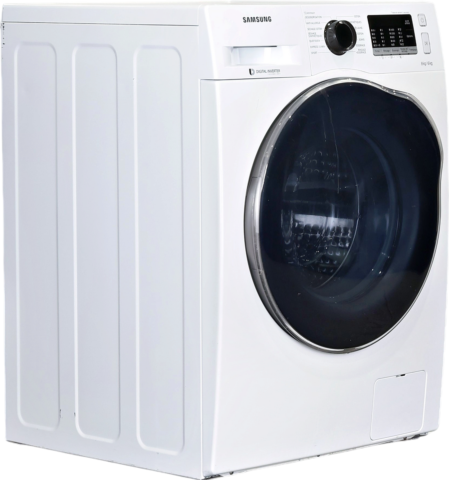 Lave-linge Sechant 8 kg Reconditionné SAMSUNG WD80J5430AW