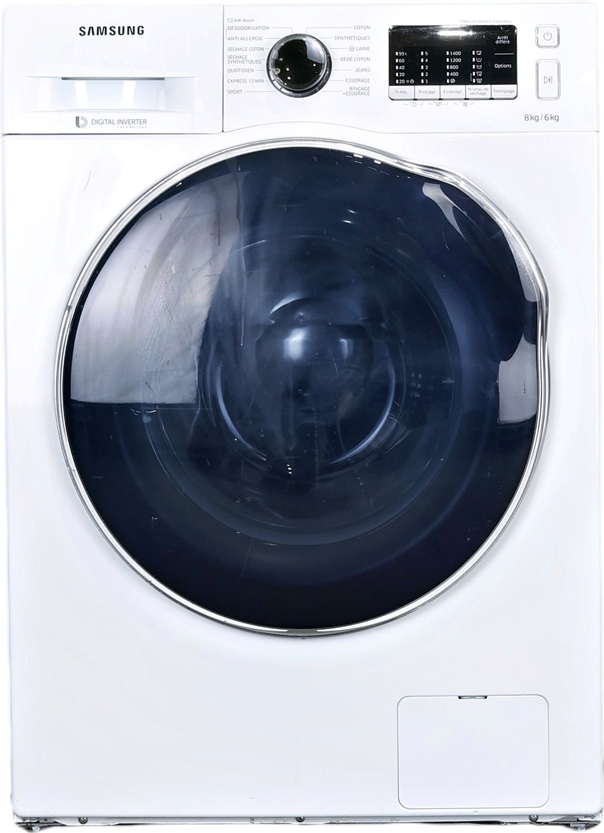 Lave-linge Sechant 8 kg Reconditionné SAMSUNG WD80J5430AW
