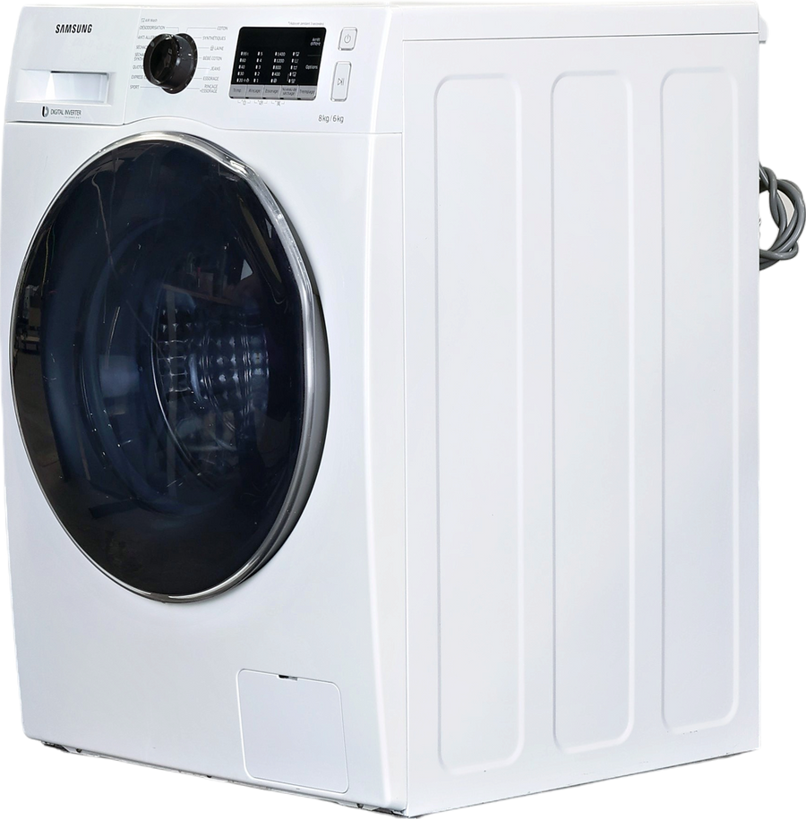 Lave-linge Sechant 8 kg Reconditionné SAMSUNG WD80J5430AW