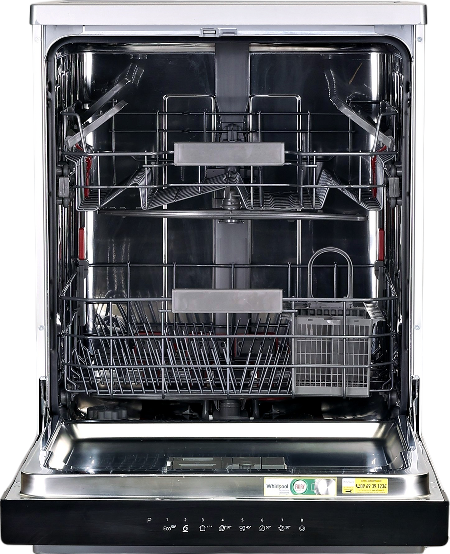 Lave-vaisselle Pose Libre 14 couverts Reconditionné WHIRLPOOL WFC3C34PX