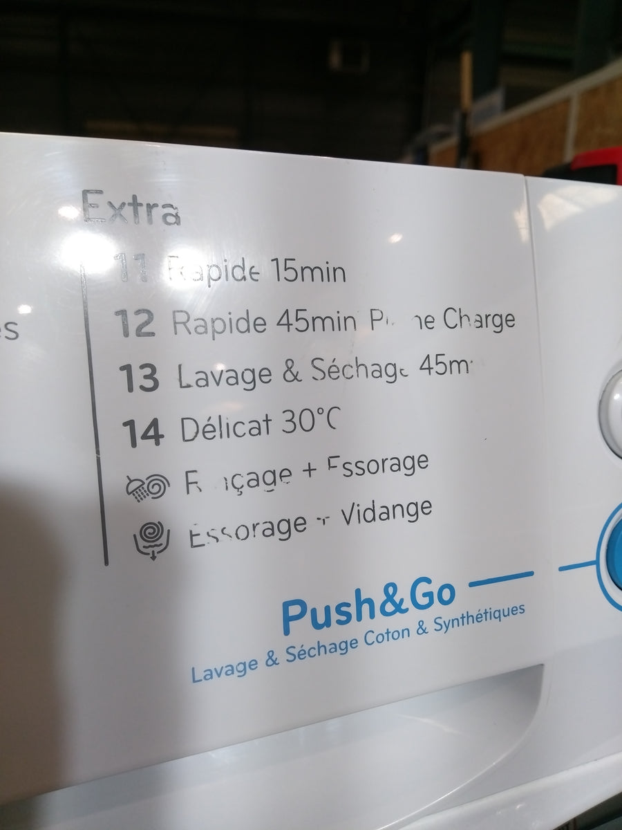 Lave-linge Sechant 8 kg Reconditionné INDESIT BDE86435WVFR