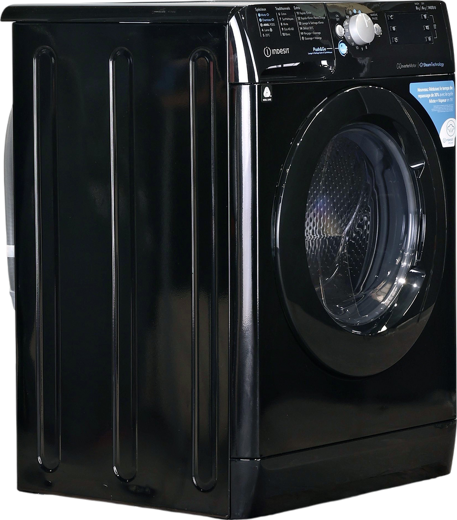 Lave-linge Sechant 8 kg Reconditionné INDESIT BDE86435BKVFR