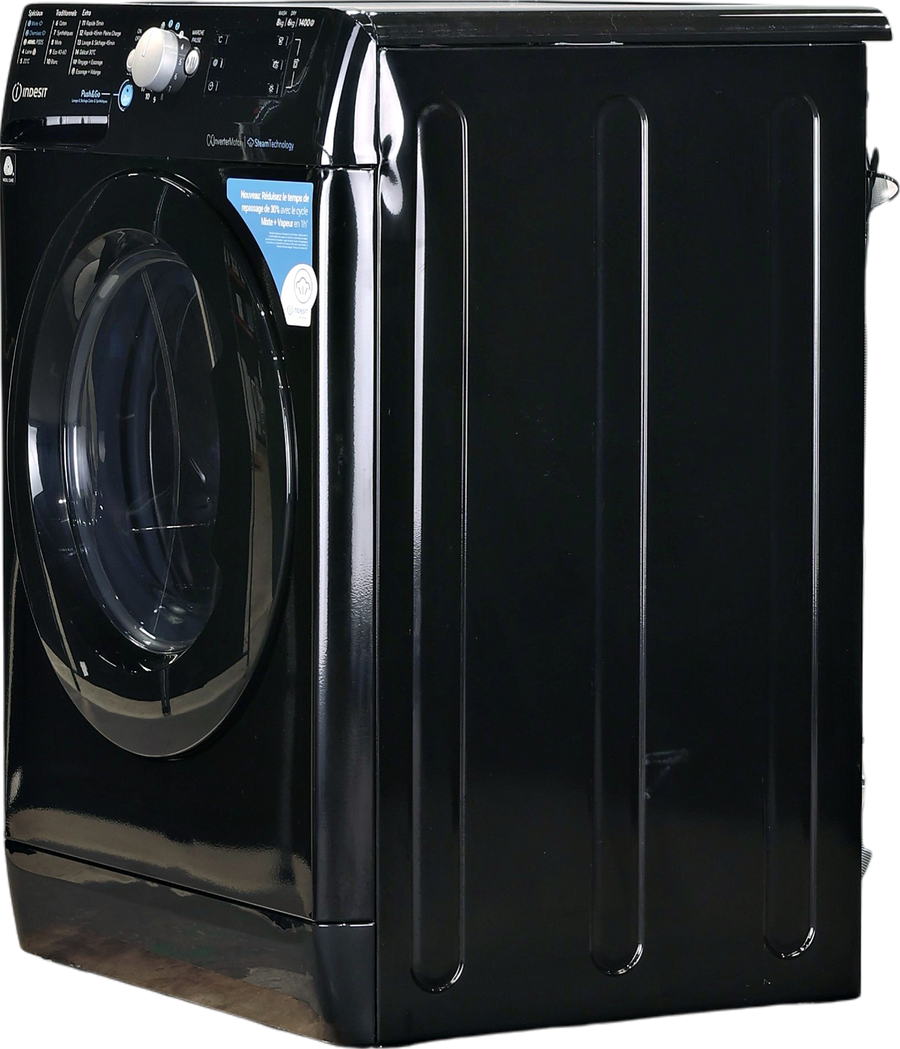 Lave-linge Sechant 8 kg Reconditionné INDESIT BDE86435BKVFR