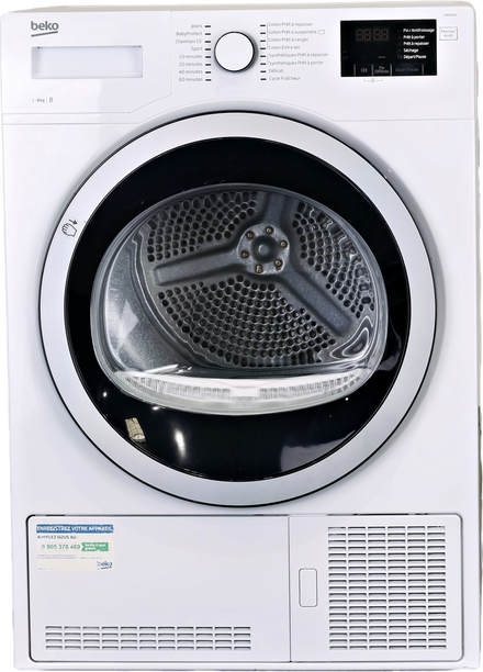 Seche-linge à Condensation 8 kg Reconditionné BEKO DBED8GW