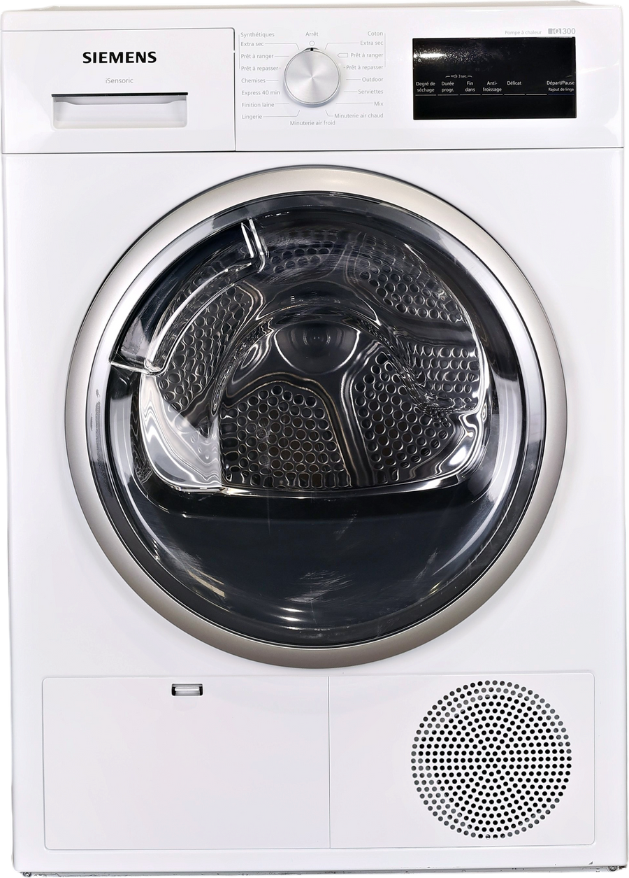 Seche-linge Pompe à Chaleur 8 kg Reconditionné SIEMENS WT45HV15FR