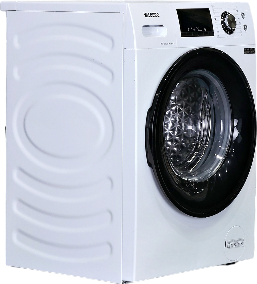 Lave-linge Hublot 10 kg Reconditionné VALBERG WF-1014-B-W180C3