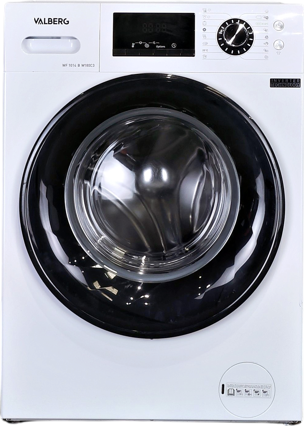 Lave-linge Hublot 10 kg Reconditionné VALBERG WF-1014-B-W180C3