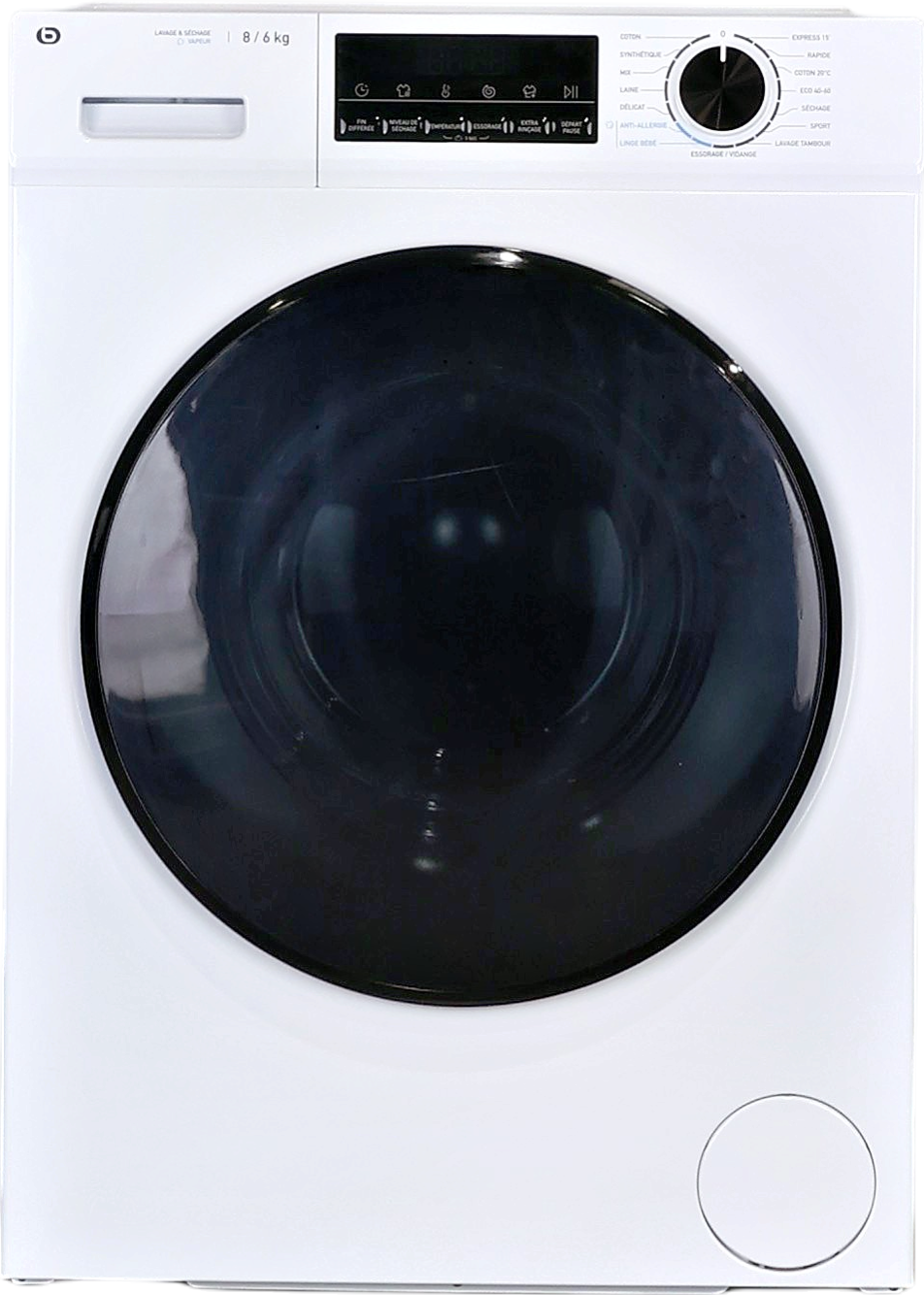 Lave-linge Sechant 8 kg Reconditionné ESSENTIEL B ELS86-2b