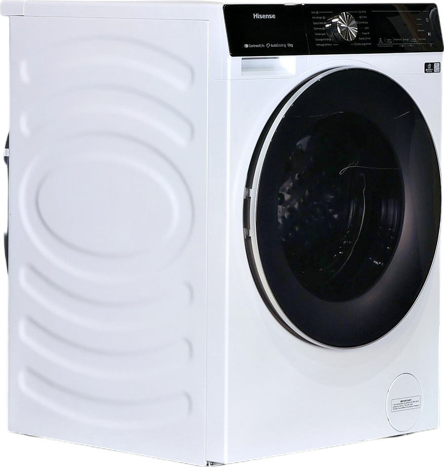 Lave-linge Hublot 12 kg Reconditionné HISENSE WF5S1245BW