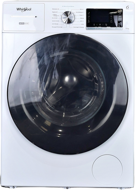 Lave-linge Hublot 10 kg Reconditionné WHIRLPOOL W8W046WBFR