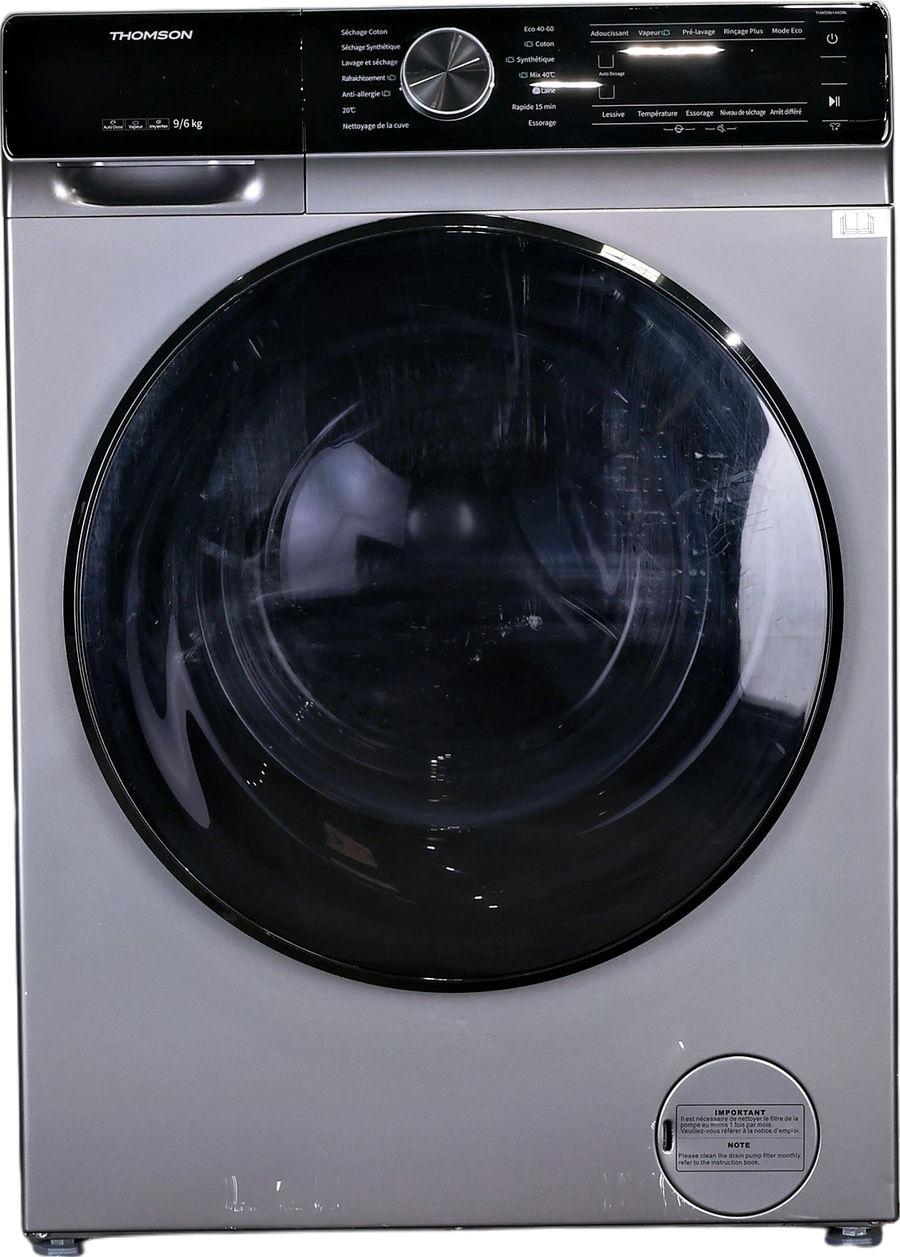 Lave-linge Sechant 9 kg Reconditionné THOMSON THWD9614ADBL