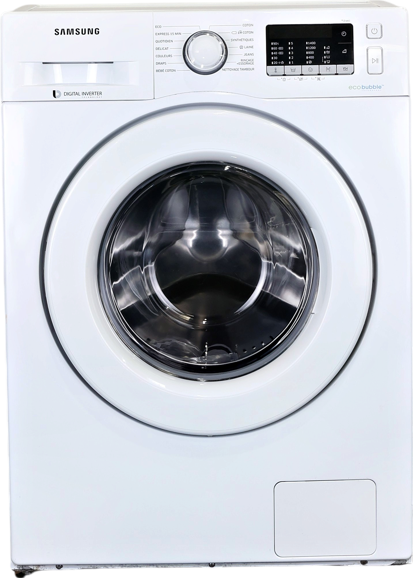 Lave-linge Hublot 9 kg Reconditionné SAMSUNG WW90J5455MW