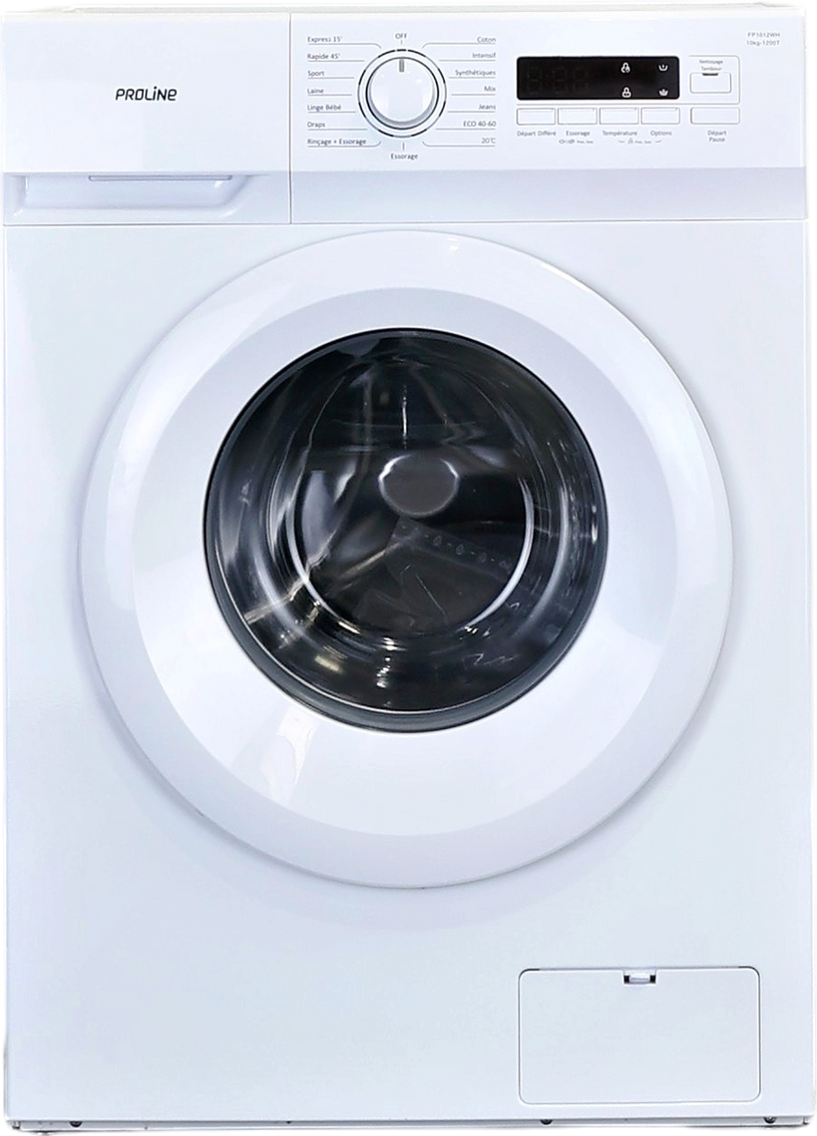 Lave-linge Hublot 10 kg Reconditionné PROLINE FP1012WH