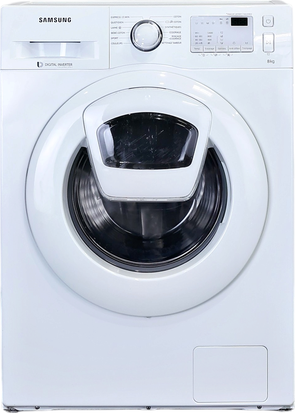 Lave-linge Hublot 8 kg Reconditionné SAMSUNG WW80K4437YW