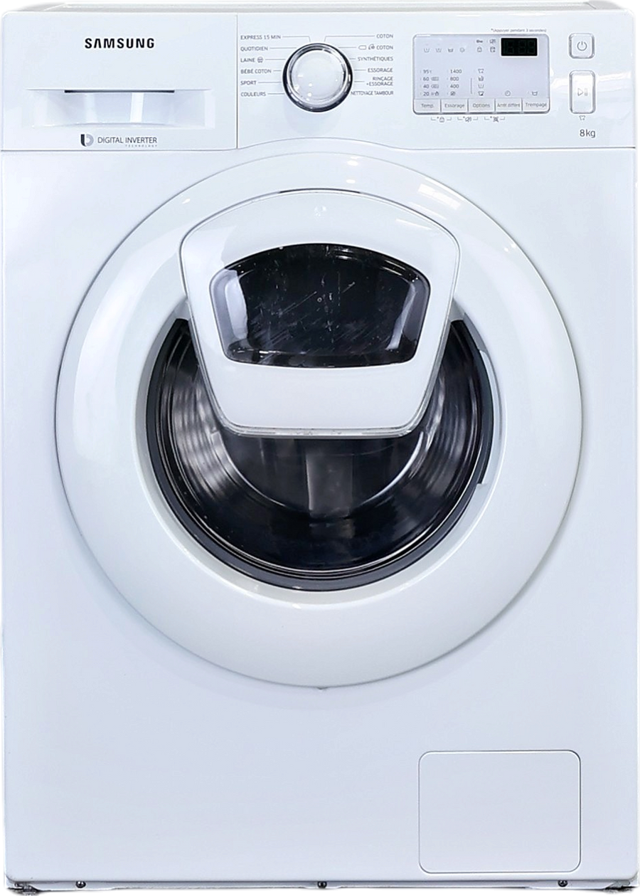 Lave-linge Hublot 8 kg Reconditionné SAMSUNG WW80K4437YW