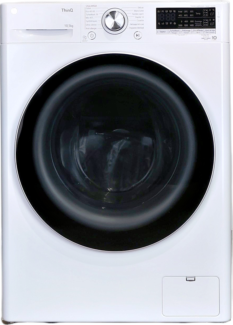 Lave-linge Hublot 10.5 kg Reconditionné LG F14V71WSTA
