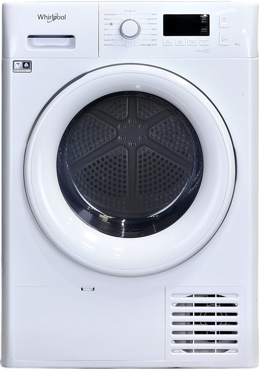 Seche-linge Pompe à Chaleur 8 kg Reconditionné WHIRLPOOL FTM1182FR