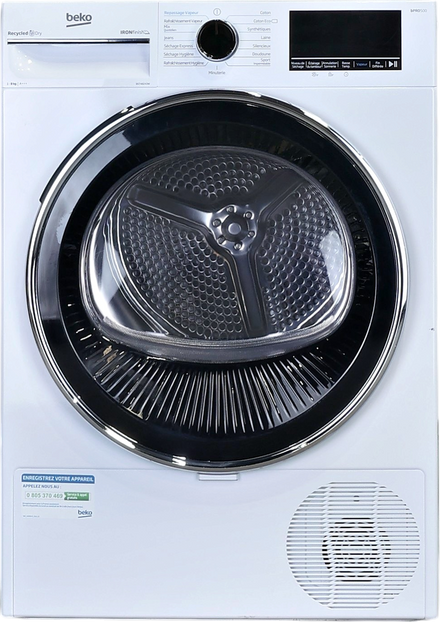 Seche-linge Pompe à Chaleur 8 kg Reconditionné BEKO B5T48243W
