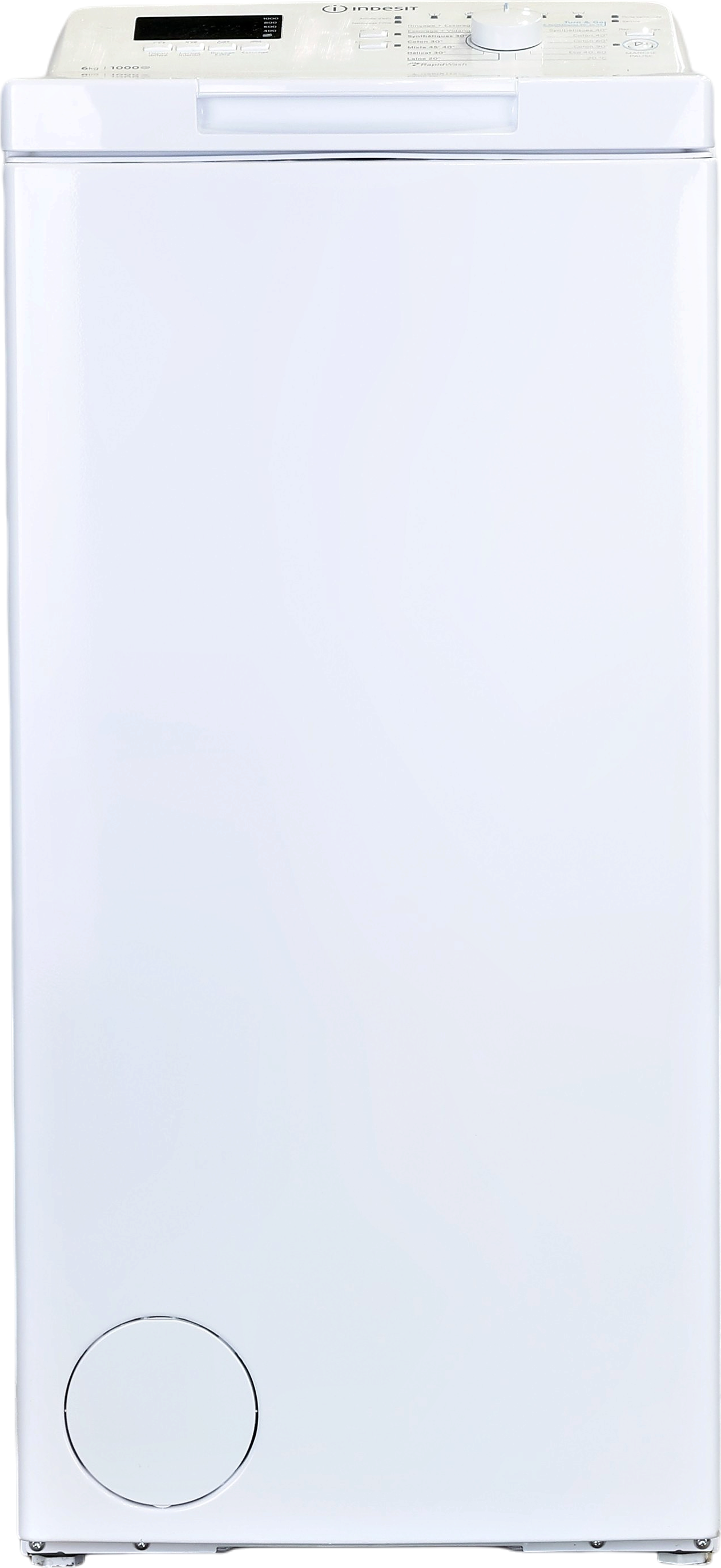Lave-linge Top 6 kg Reconditionné INDESIT BTWS60400FR/N