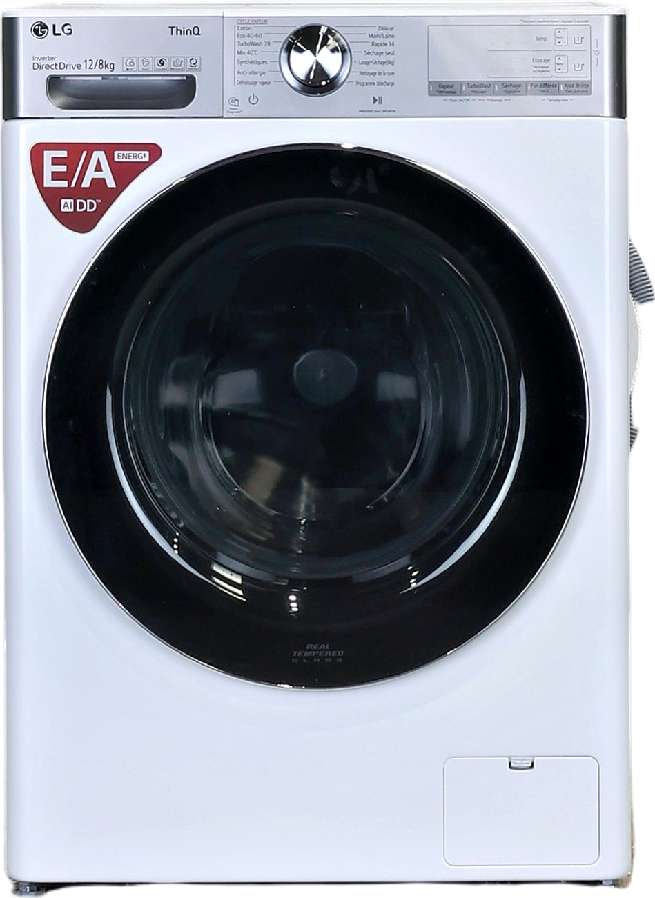 Lave-linge Sechant 12 kg Reconditionné LG F284V92WSTA