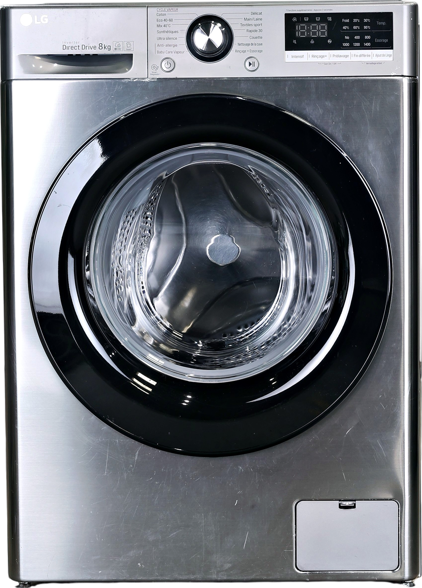 Lave-linge Hublot 8 kg Reconditionné LG F84N15STS