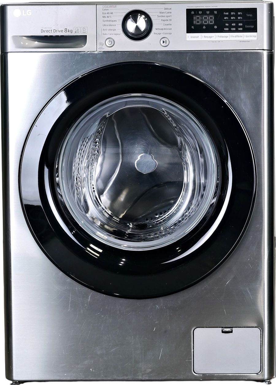 Lave-linge Hublot 8 kg Reconditionné LG F84N15STS