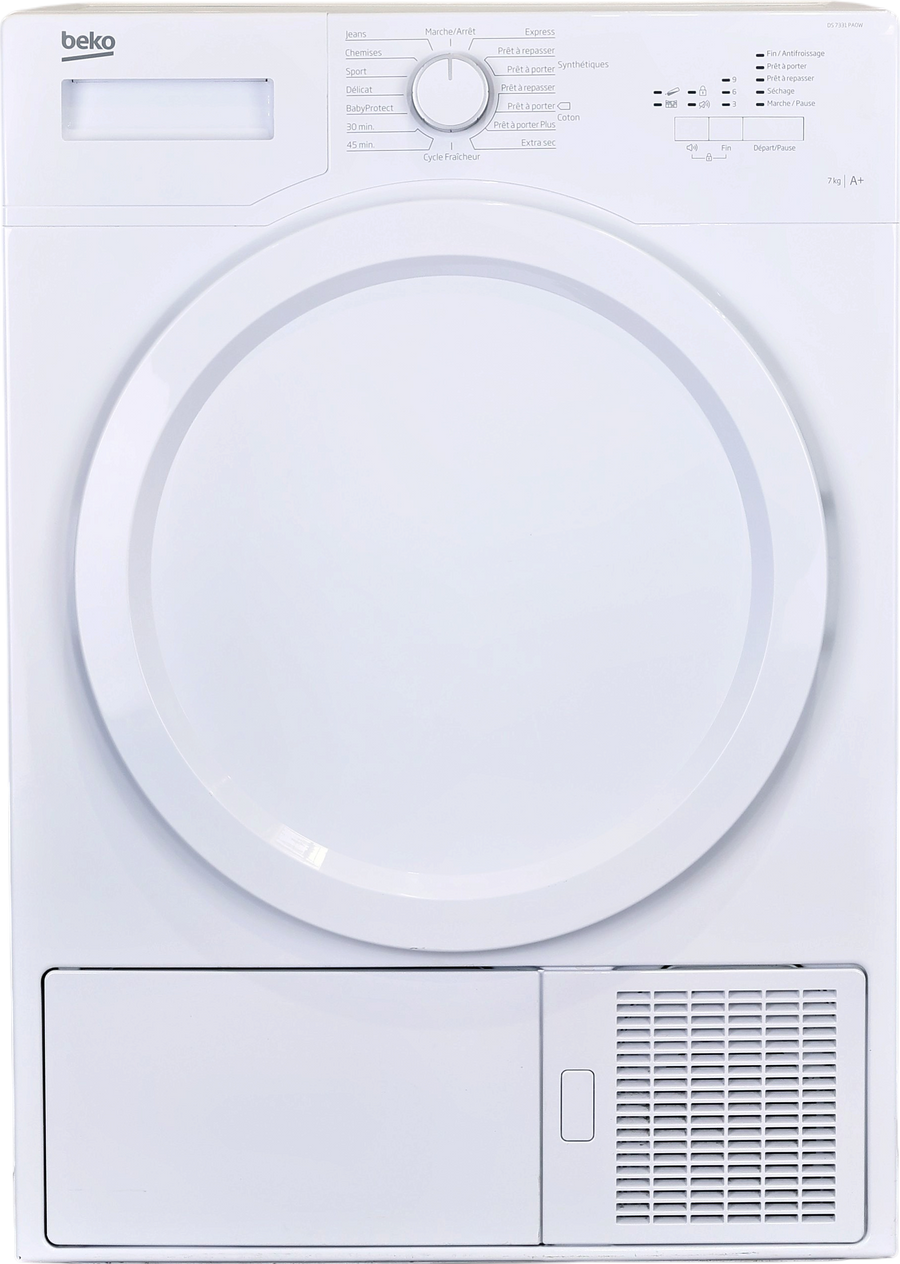 Seche-linge Pompe à Chaleur 7 kg Reconditionné BEKO DS7331PA0W