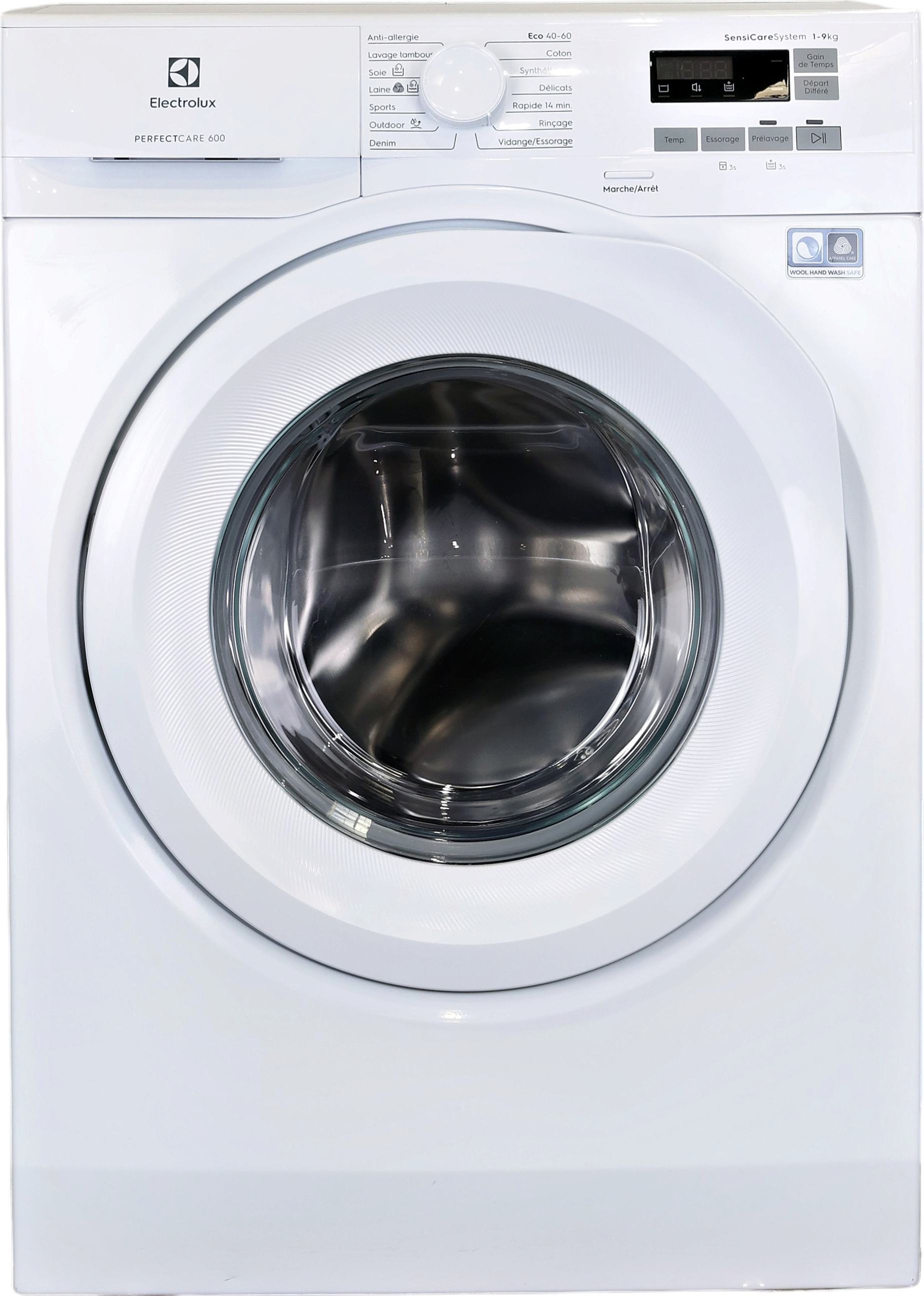 Lave-linge Hublot 9 kg Reconditionné ELECTROLUX EW6F5712WS