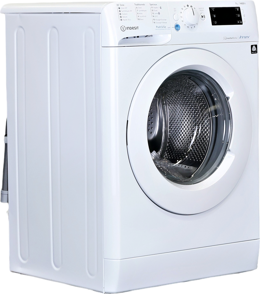 Lave-linge Hublot 7 kg Reconditionné INDESIT BWE71484XWFRN