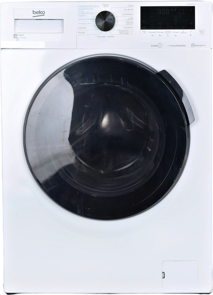Lave-linge Sechant 8 kg Reconditionné BEKO HTE8614YBST