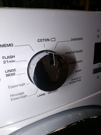 Lave-linge Hublot 8 kg Reconditionné BRANDT BWF48TCW