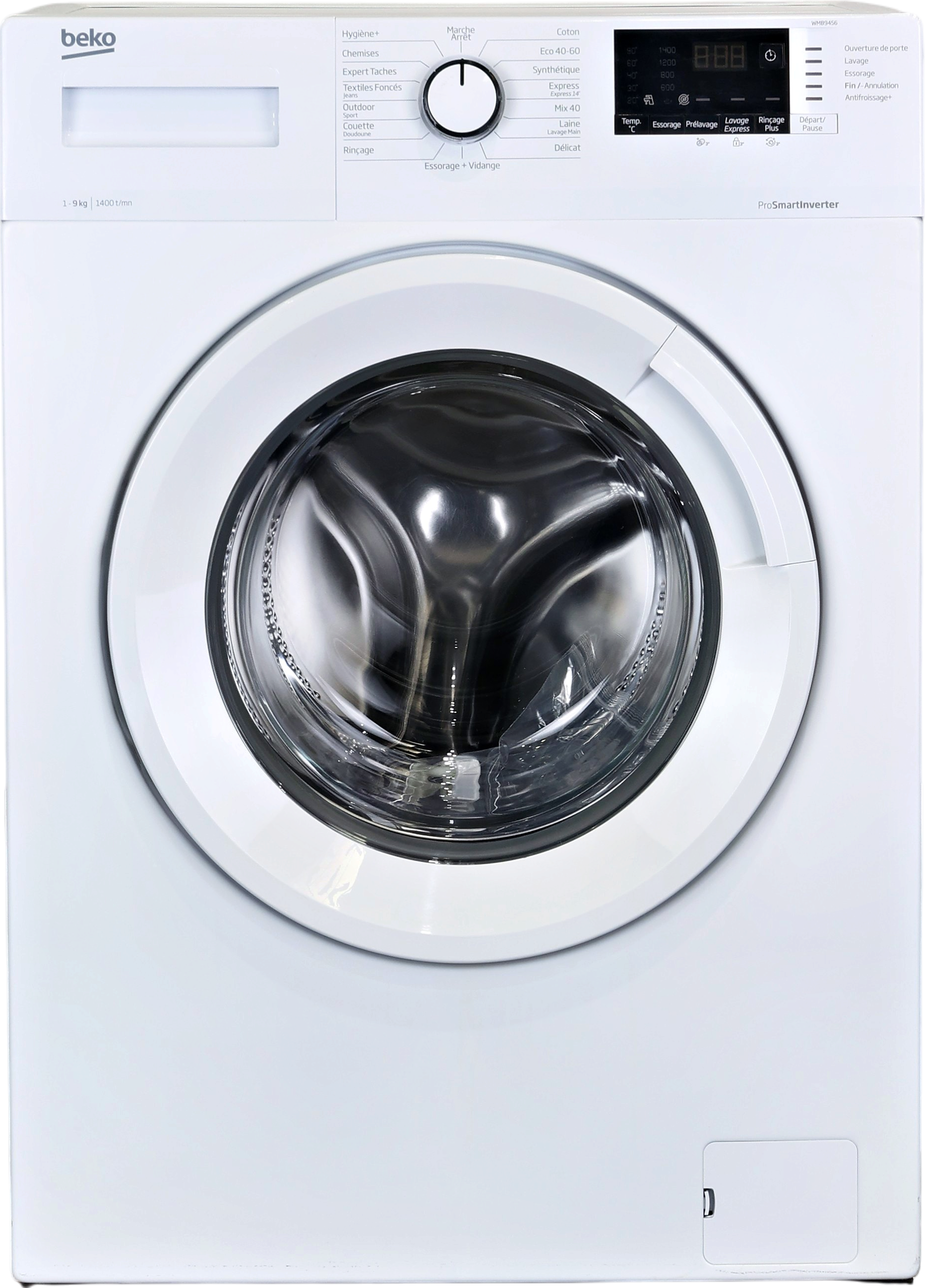 Lave-linge Hublot 9 kg Reconditionné BEKO WMB9456