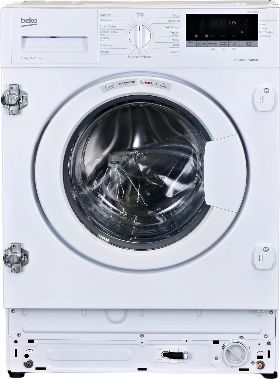 Lave-linge Hublot 8 kg Reconditionné BEKO WITC8410B0W