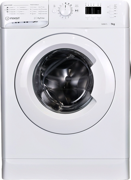 Lave-linge Hublot 7 kg Reconditionné INDESIT MTWA71252WEE