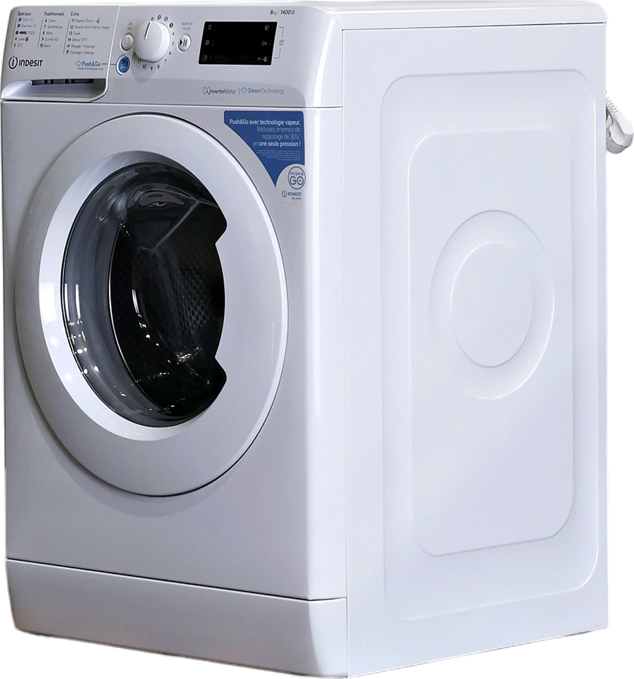 Lave-linge Hublot 8 kg Reconditionné INDESIT BWE81496XWVFR