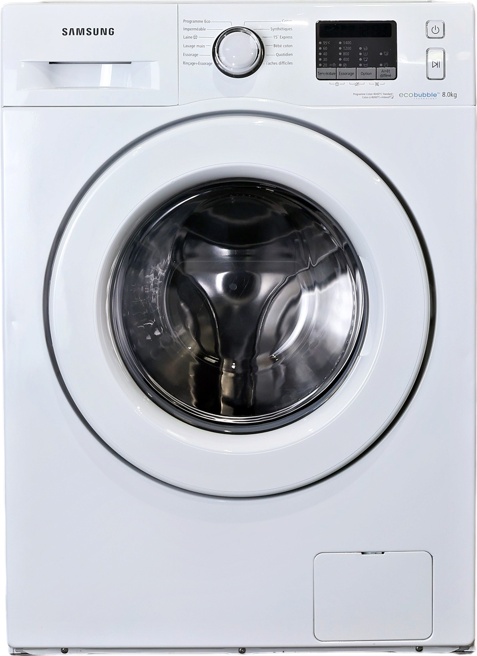 Lave-linge Hublot 8 kg Reconditionné SAMSUNG WF80F5E0W4W