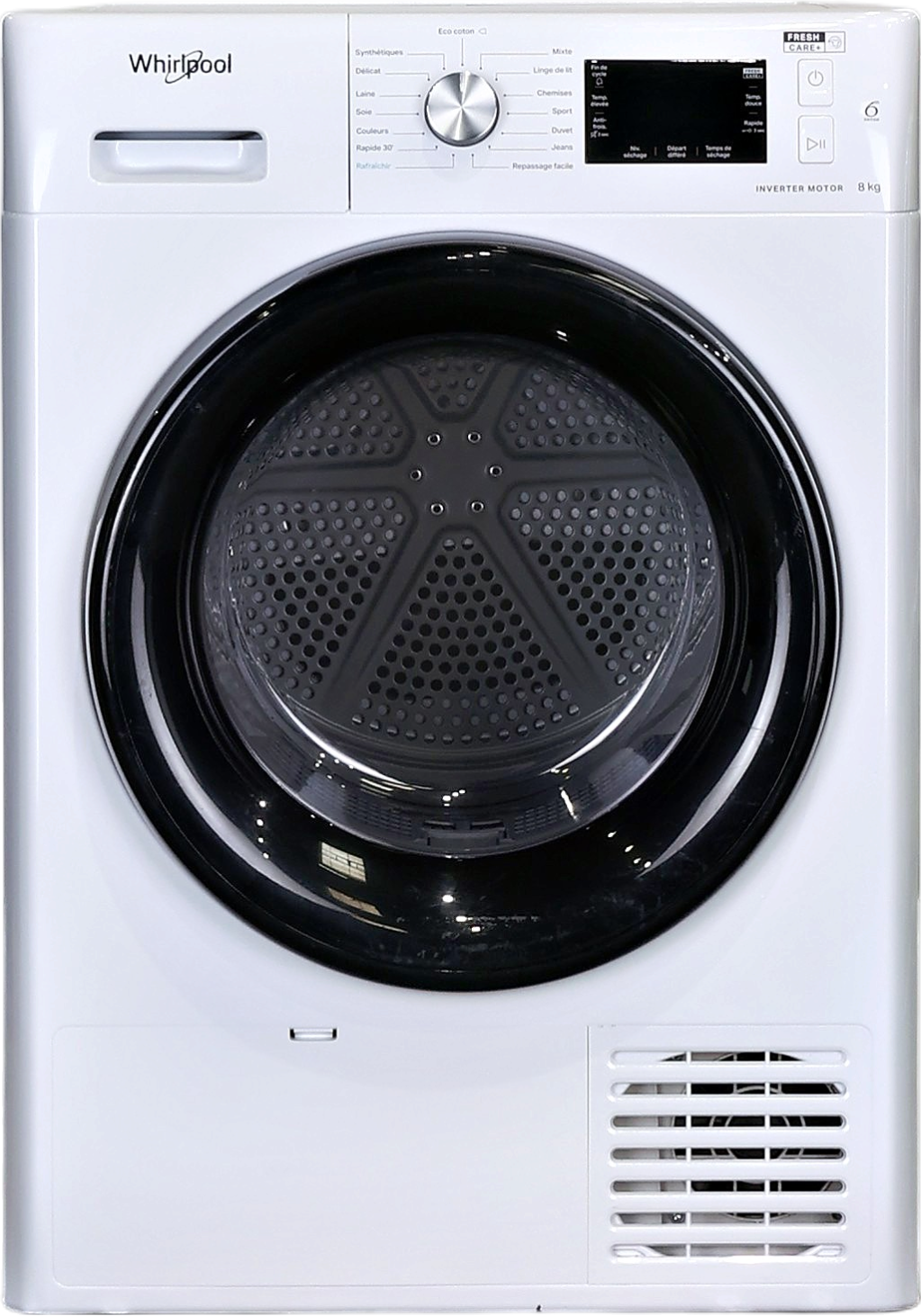 Seche-linge Pompe à Chaleur 8 kg Reconditionné WHIRLPOOL FFTM228X3BFR