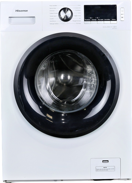 Lave-linge Hublot 9 kg Reconditionné HISENSE WFKV9014