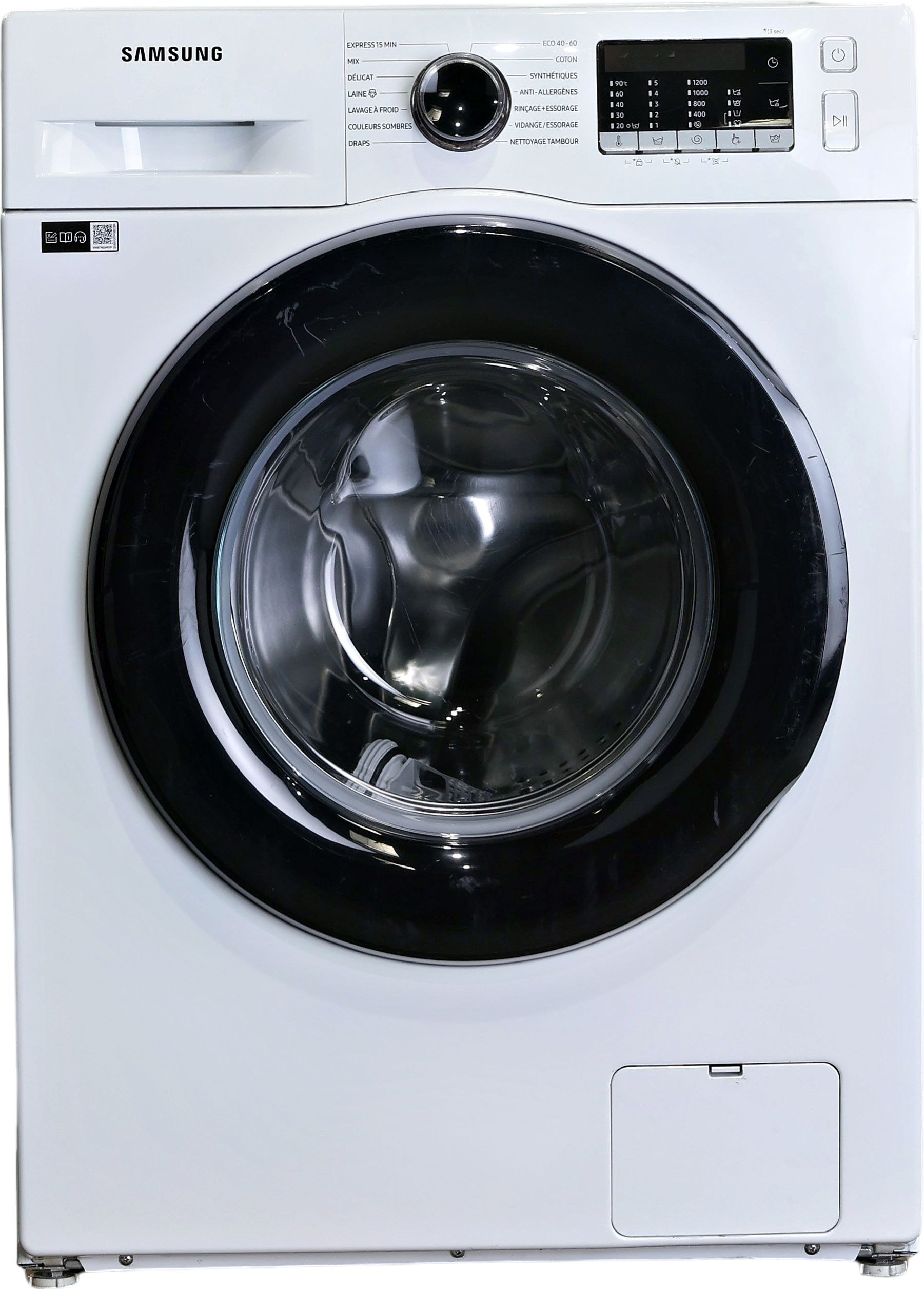 Lave-linge Hublot 9 kg Reconditionné SAMSUNG WW90TA026AE