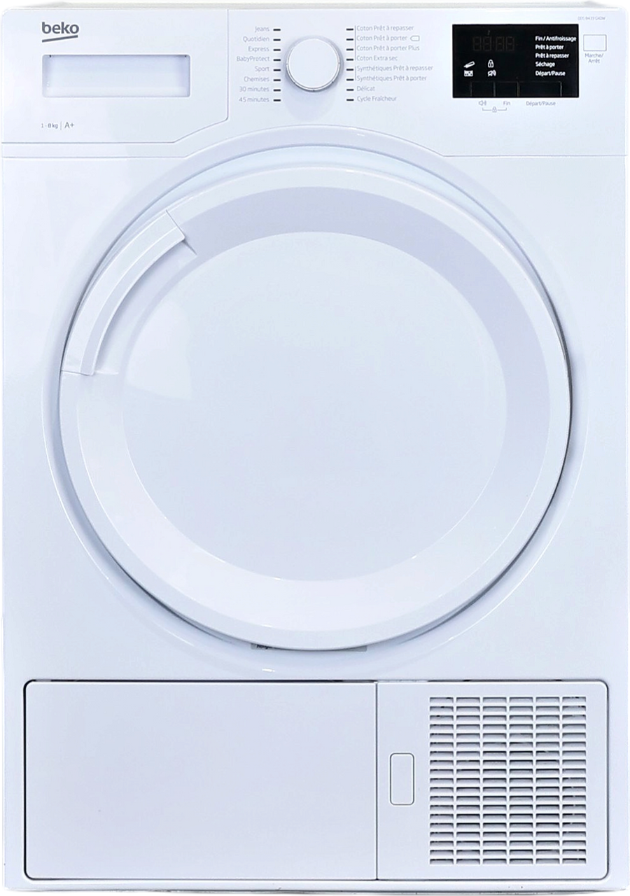 Seche-linge Pompe à Chaleur 8 kg Reconditionné BEKO DDS8433GX0W