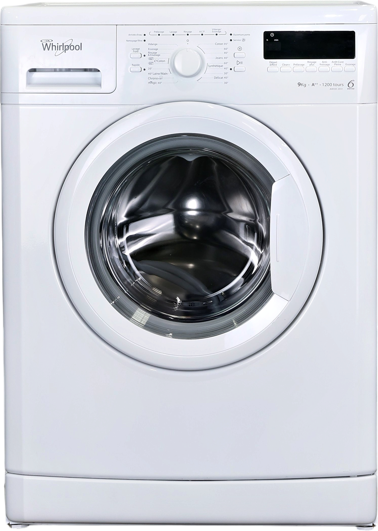 Lave-linge Hublot 8 kg Reconditionné WHIRLPOOL AWOD 4836