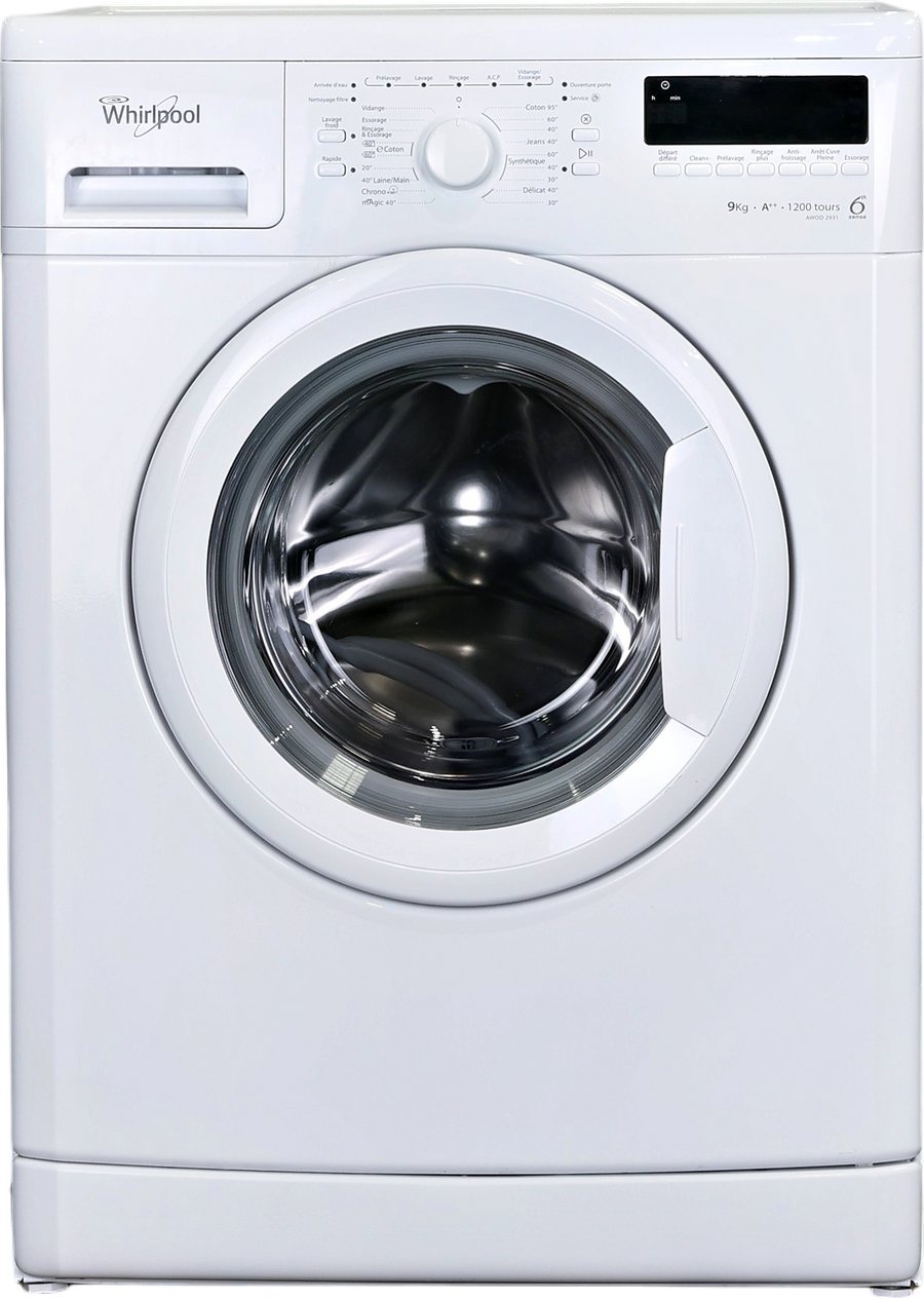 Lave-linge Hublot 8 kg Reconditionné WHIRLPOOL AWOD 4836