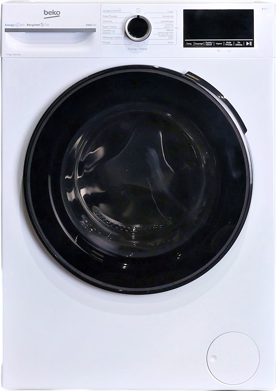 Lave-linge Hublot 10 kg Reconditionné BEKO BM3WFT410451C