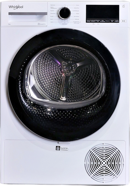Seche-linge Pompe à Chaleur 9 kg Reconditionné WHIRLPOOL CWD93MWBSFR